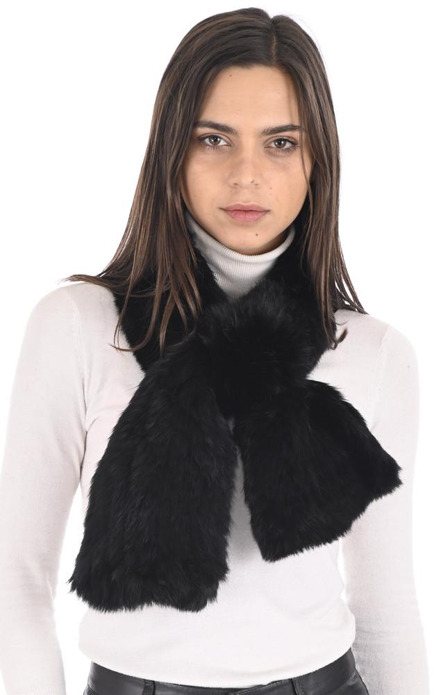 La Canadienne Echarpe Lapin Noir