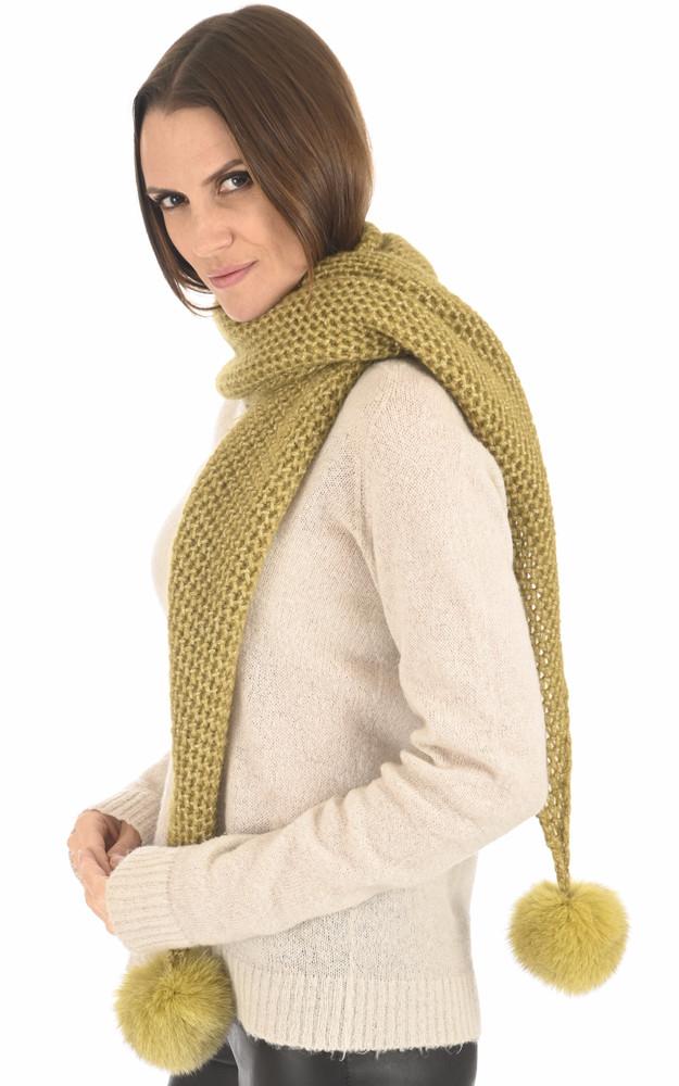 La Canadienne Etole Pailleté Alpaga Et Renard Anis