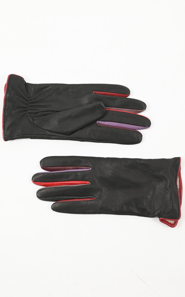 La Canadienne Gants Agneau Multicolore