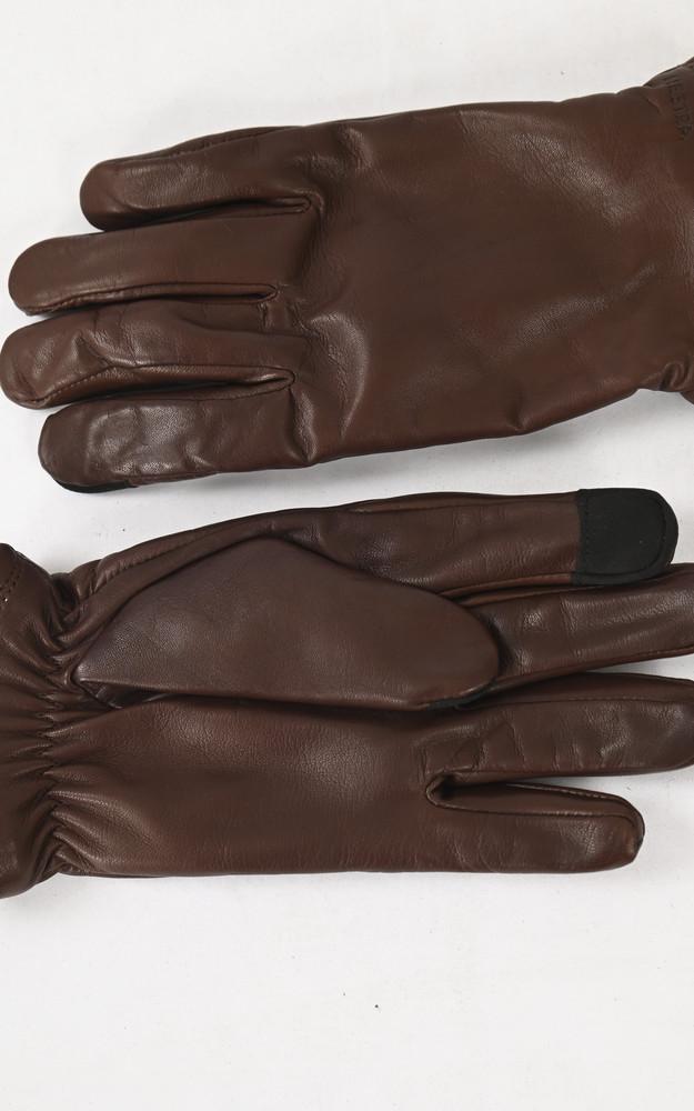 La Canadienne Gants Chaud Mouton Marron