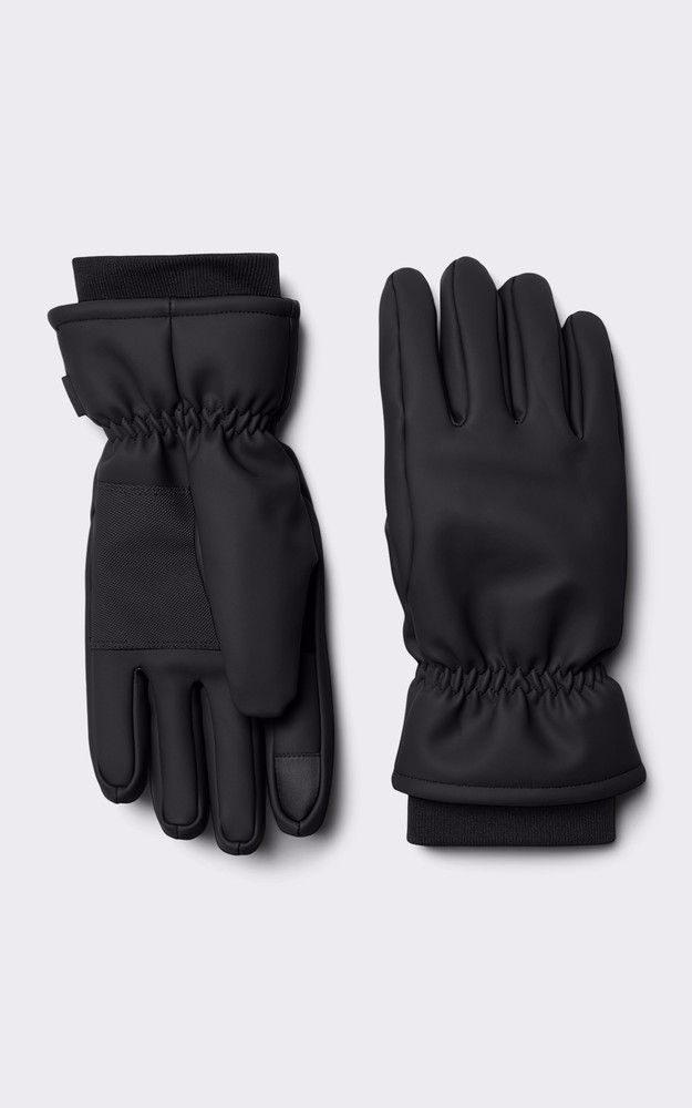 la canadienne Gants doublés polaire noir