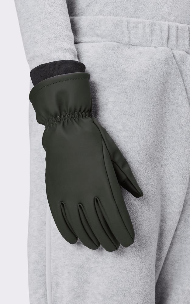 La Canadienne Gants Doublés Polaire Vert