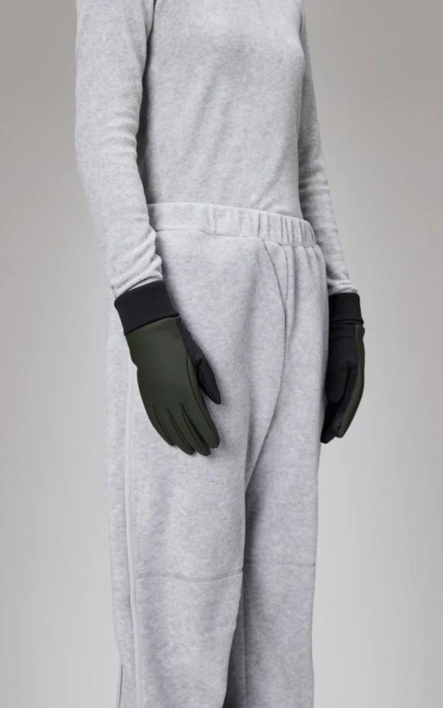 La Canadienne Gants Doublés Vert