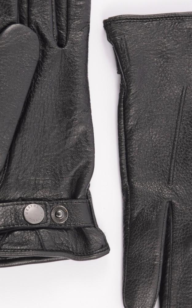 La Canadienne Gants En Cuir Cerf Noir