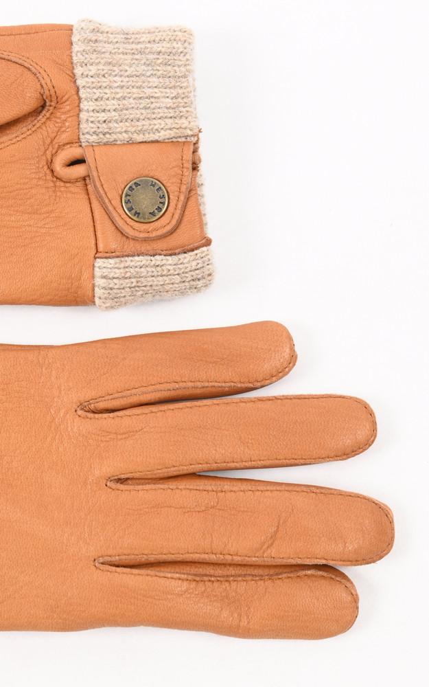 La Canadienne Gants En Cuir De Cerf Camel