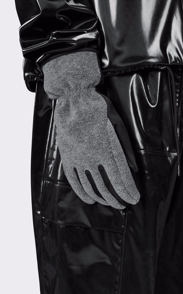 La Canadienne Gants En Polaire Gris