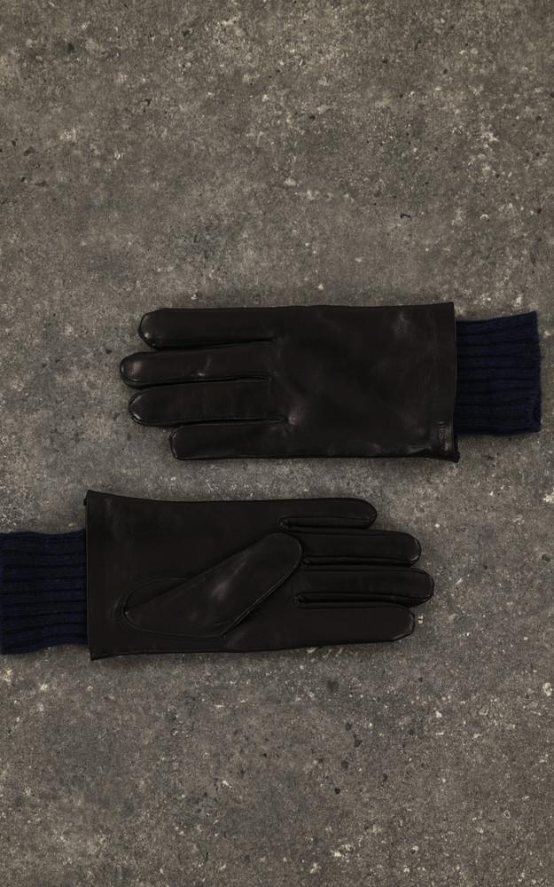La Canadienne Gants Fins Agneau Marine