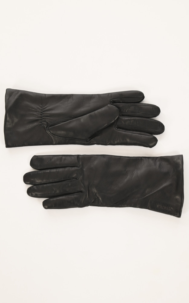 La Canadienne Gants Fins Agneau Noir