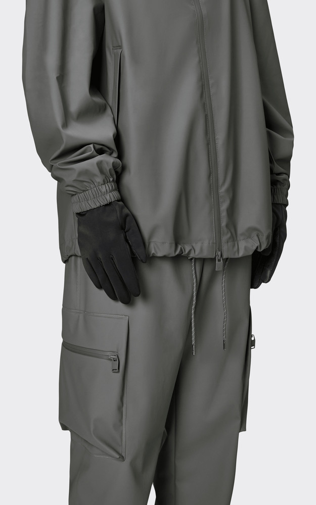 La Canadienne Gants Polaire Antidérapants Noir