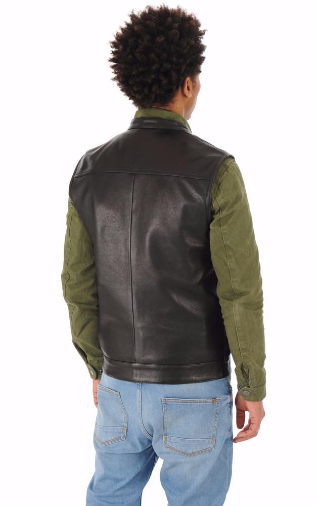 La Canadienne Gilet Biker Hot Road Cuir