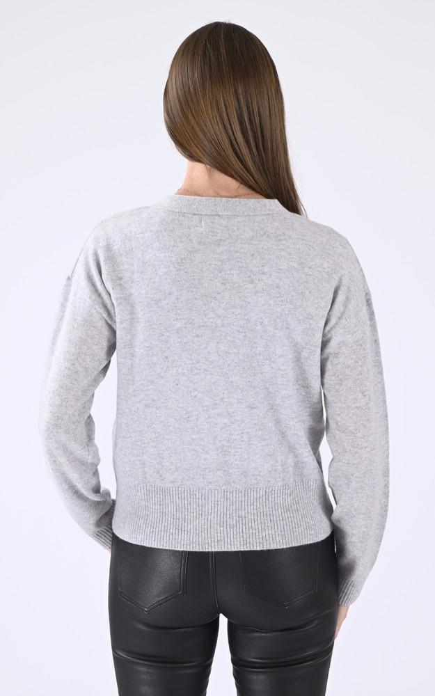 La Canadienne Gilet Cachemire Gris