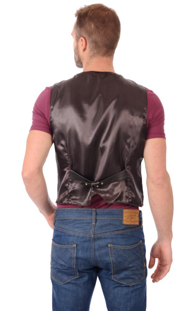 La Canadienne Gilet Cuir Homme