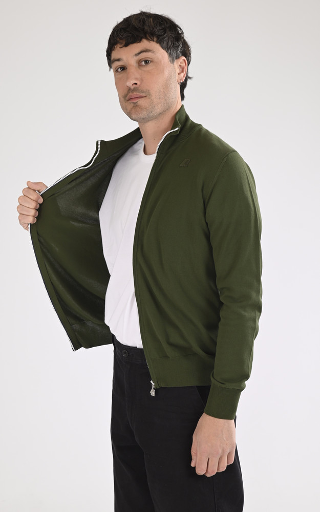 La Canadienne Gilet Fin Finny Kaki