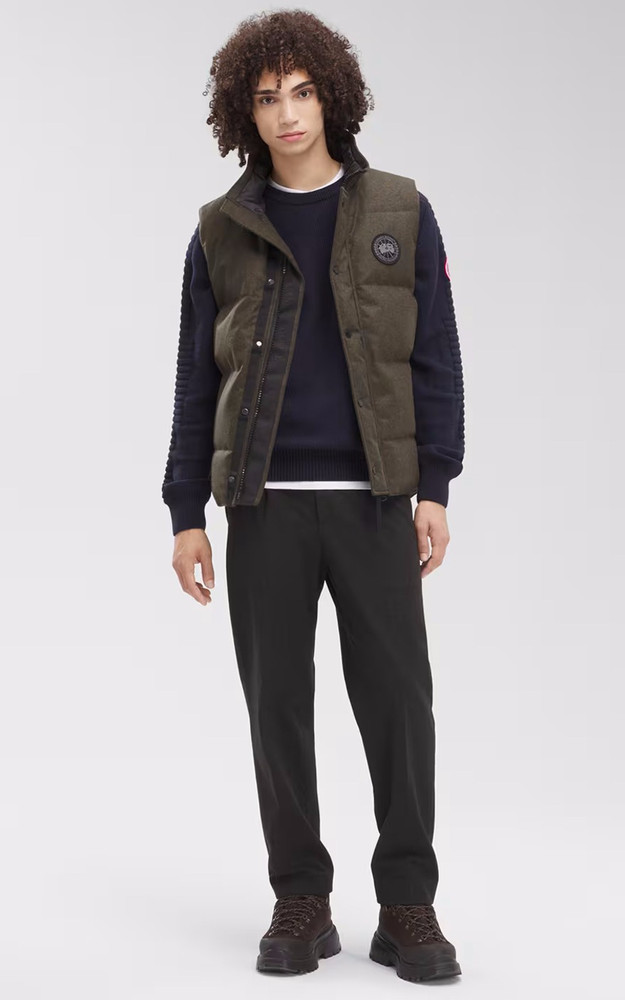 La Canadienne Gilet Garson Black Label Kaki