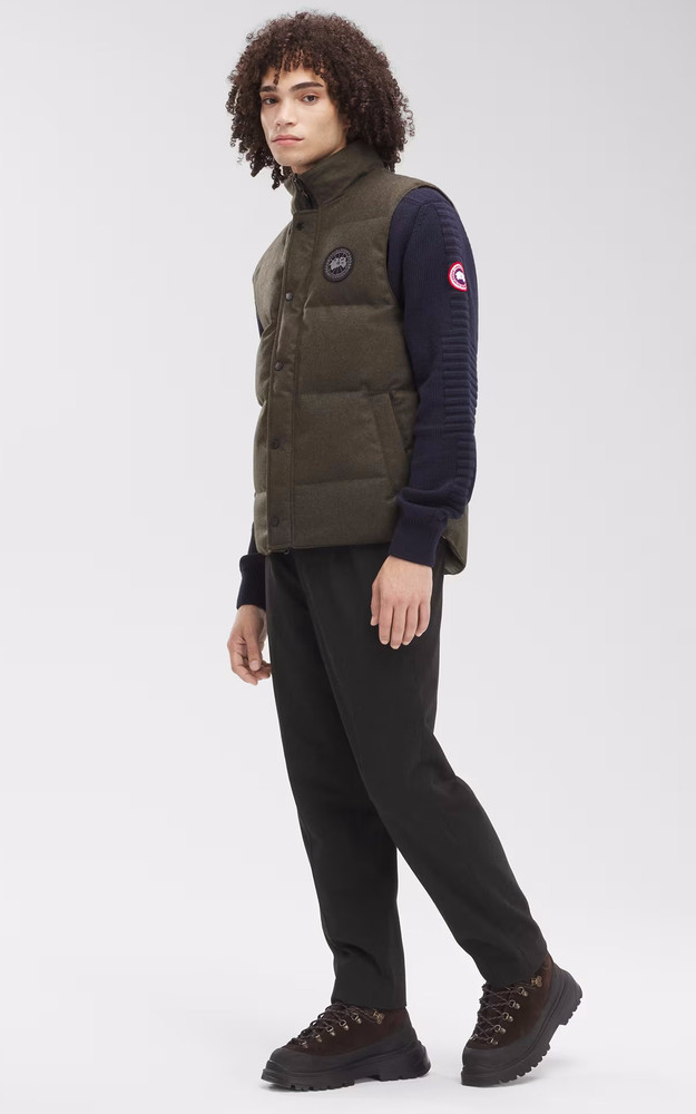 La Canadienne Gilet Garson Black Label Kaki