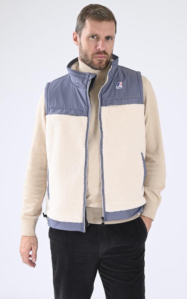 la canadienne Gilet Jile Orsetto mixte bleu gris