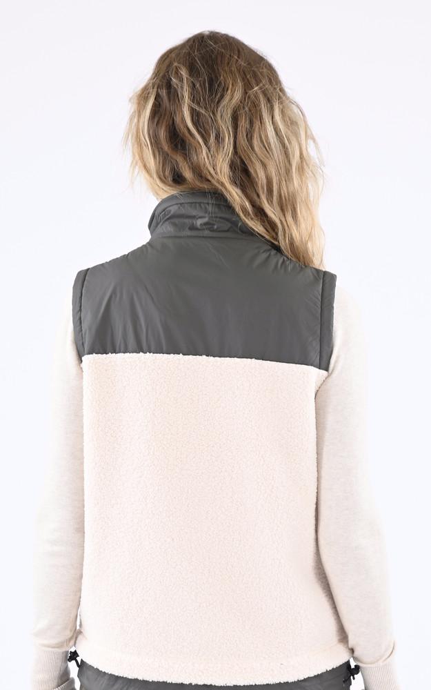 La Canadienne Gilet Jile Orsetto Mixte Kaki