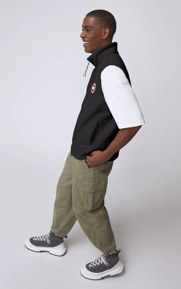 La Canadienne Gilet Polaire Mersey Black