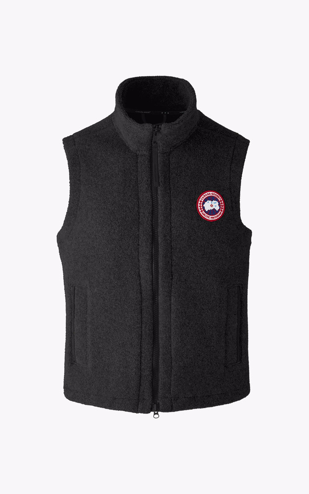 La Canadienne Gilet Polaire Mersey Black