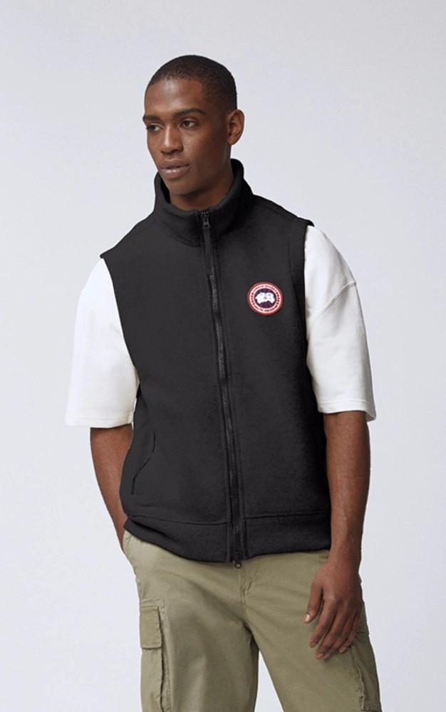 la canadienne Gilet polaire Mersey Black