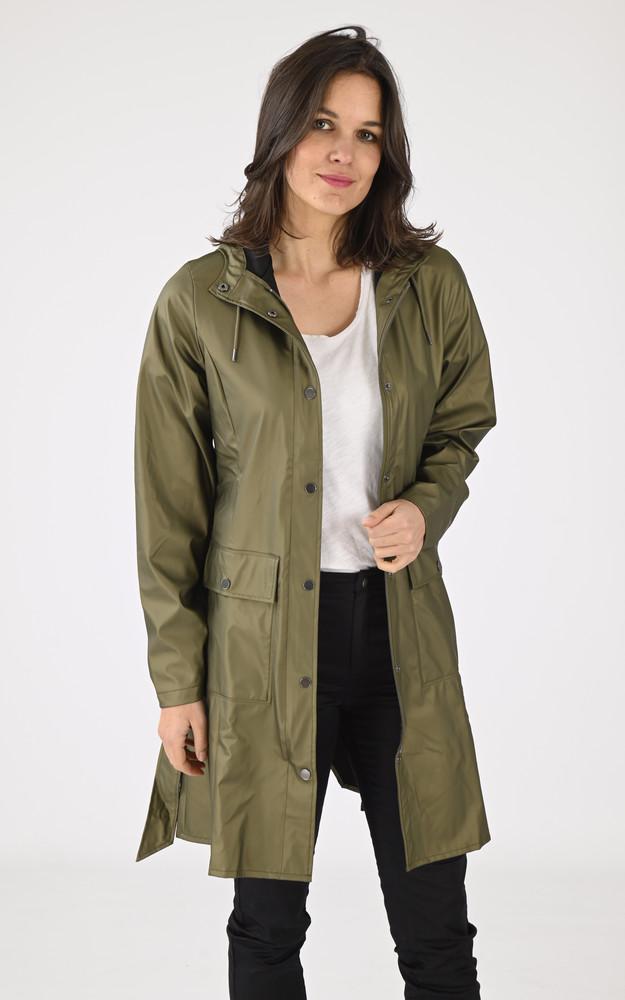 La Canadienne Imperméable Curve Jacket 18130 Kaki