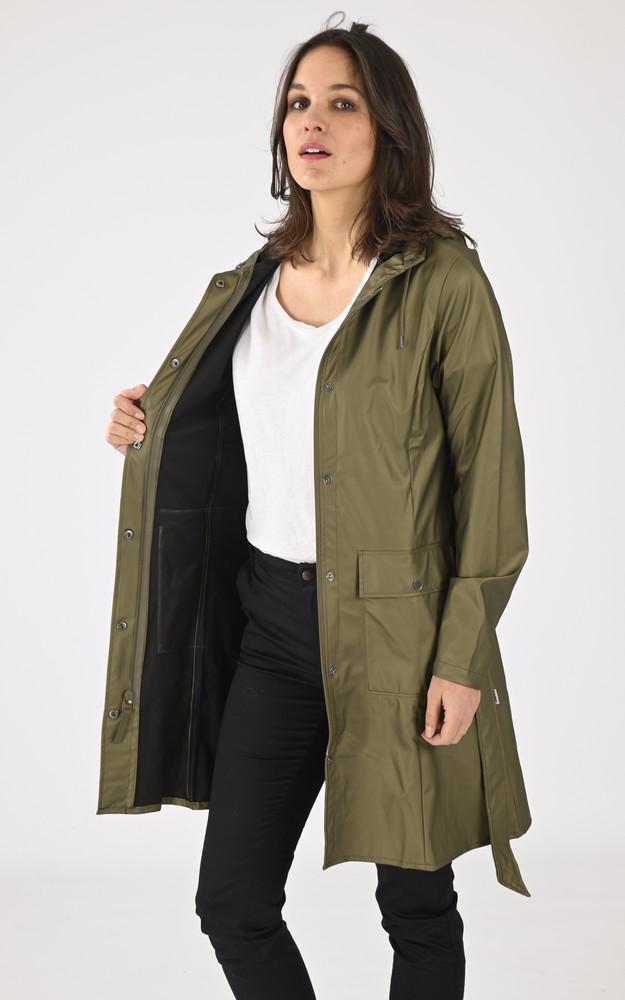 La Canadienne Imperméable Curve Jacket 18130 Kaki
