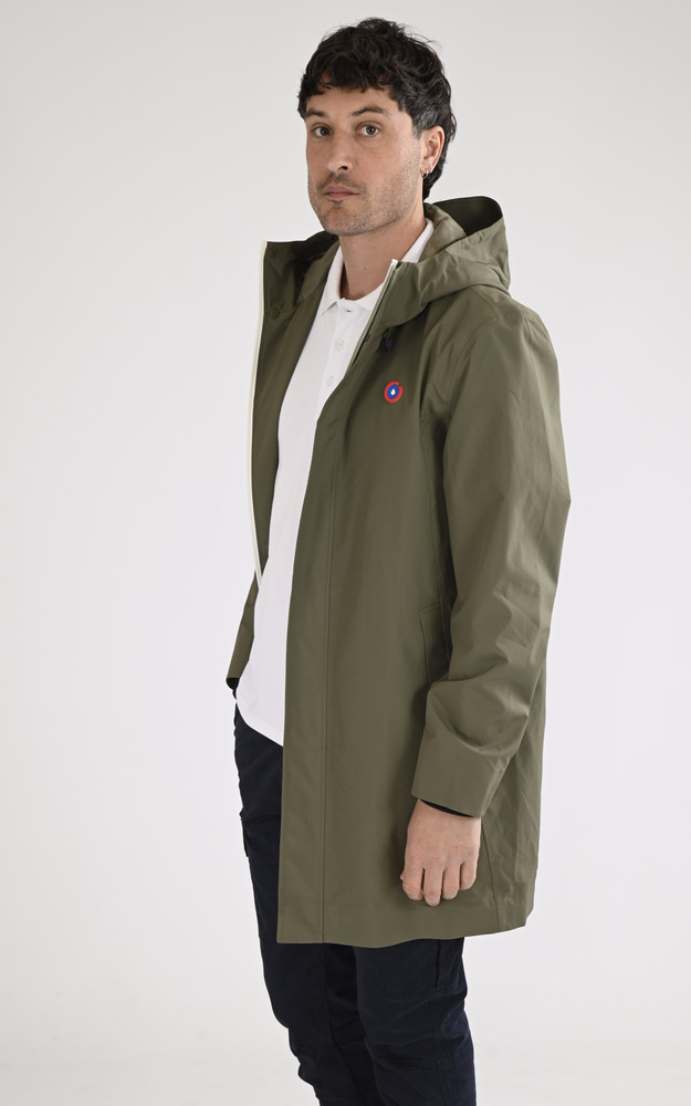 la canadienne Imperméable mixte Beaubourg kaki