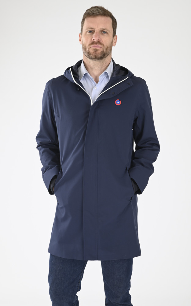 La Canadienne Imperméable Mixte Beaubourg Marine