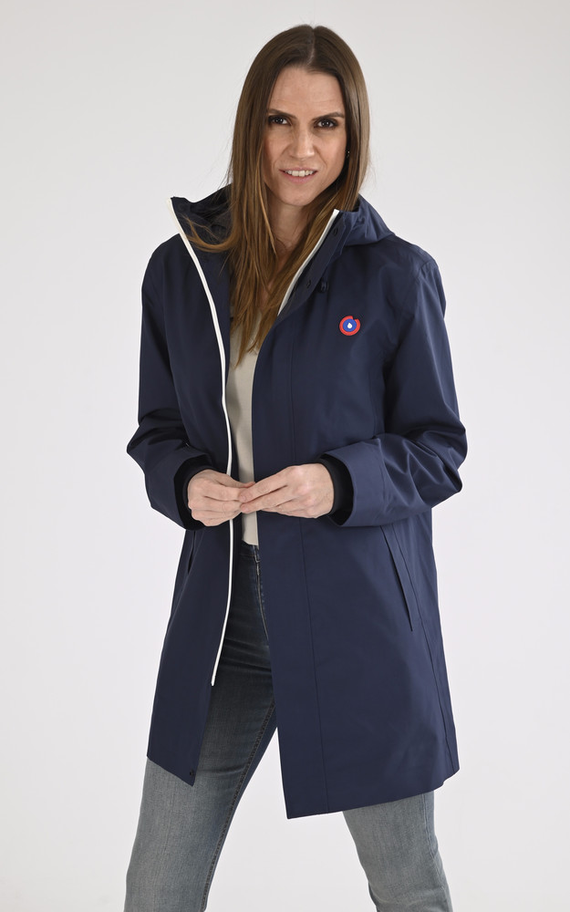 la canadienne Imperméable mixte Beaubourg marine