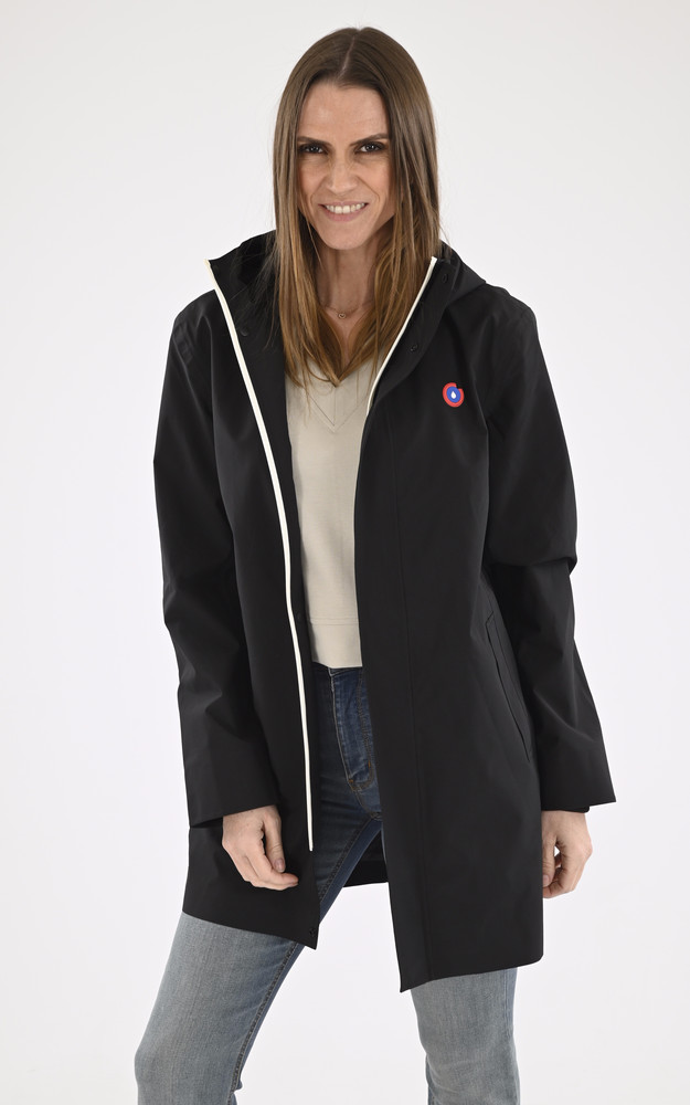 La Canadienne Imperméable Mixte Beaubourg Noir