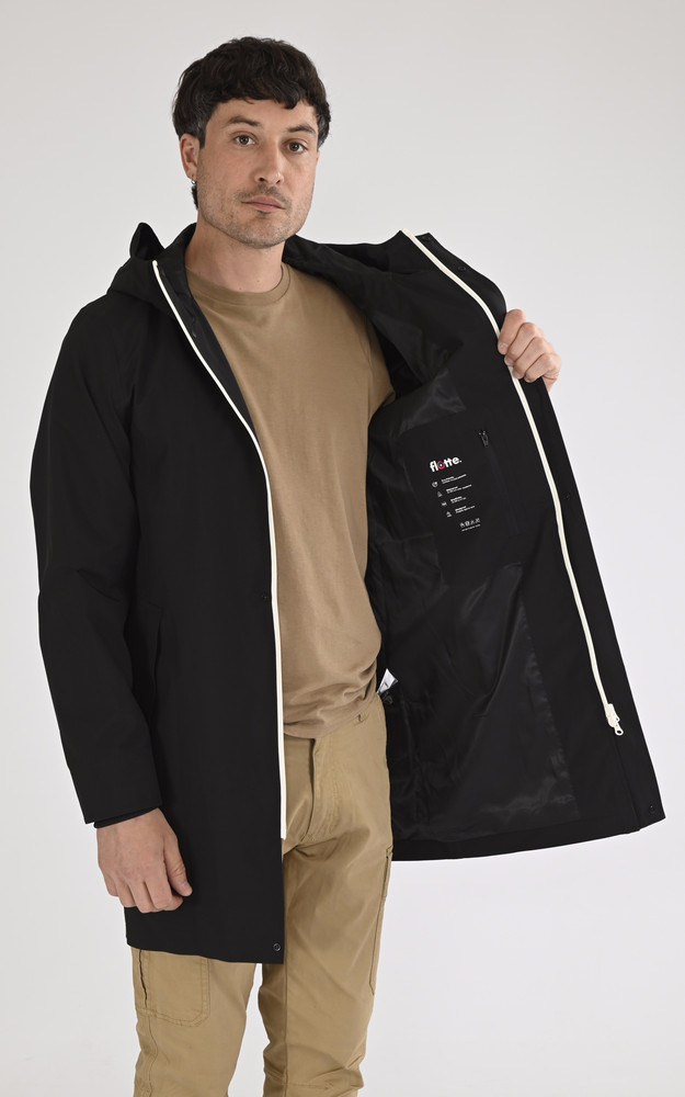 La Canadienne Imperméable Mixte Beaubourg Noir