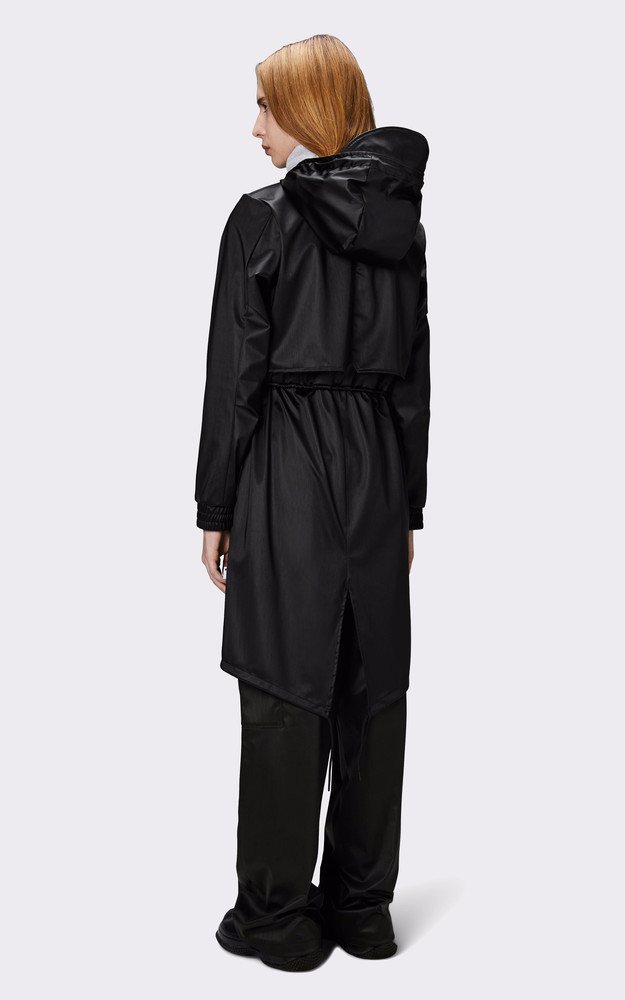 La Canadienne Imperméable String Parka 18550 Noir