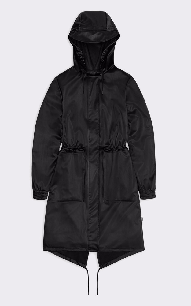 La Canadienne Imperméable String Parka 18550 Noir