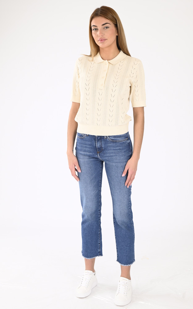 La Canadienne Jean Droit Salomé Bleu