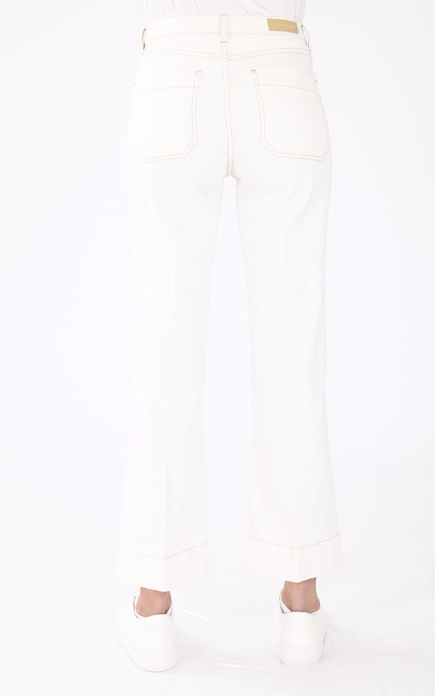 La Canadienne Jean Flare Bella Blanc