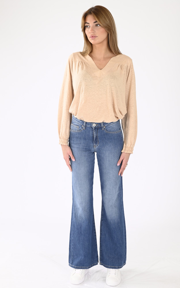 La Canadienne Jeans Flare Tiago Bleu