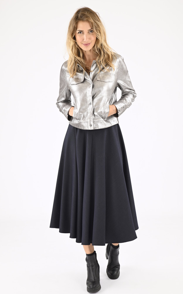 La Canadienne Jupe Jackie Bleu Nuit