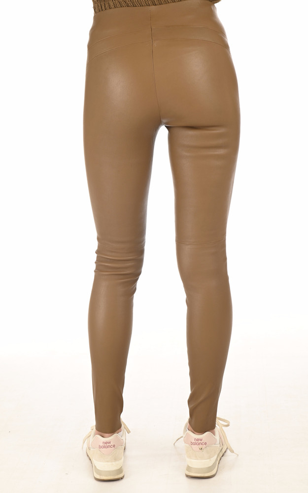 La Canadienne Legging Magnolia Agneau Camel