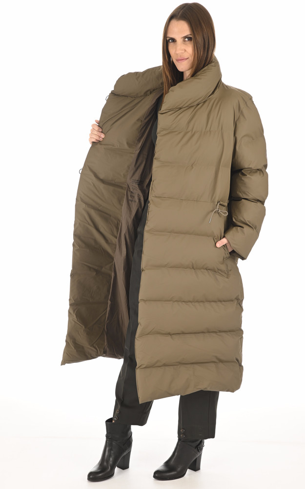 La Canadienne Long Puffer Jacket 15170 Wood