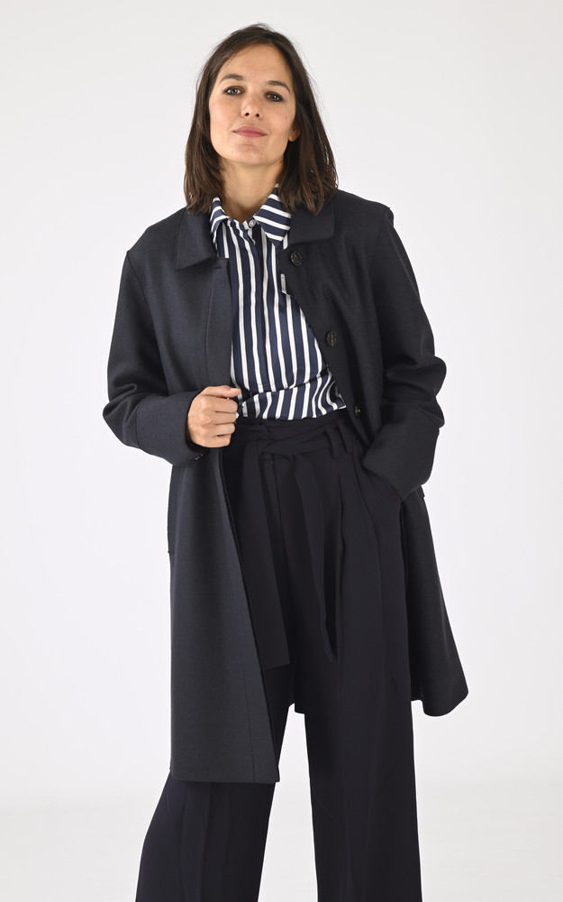 la canadienne Manteau 3/4 bleu