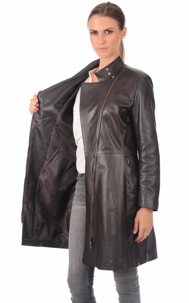 La Canadienne Manteau En Cuir Agneau