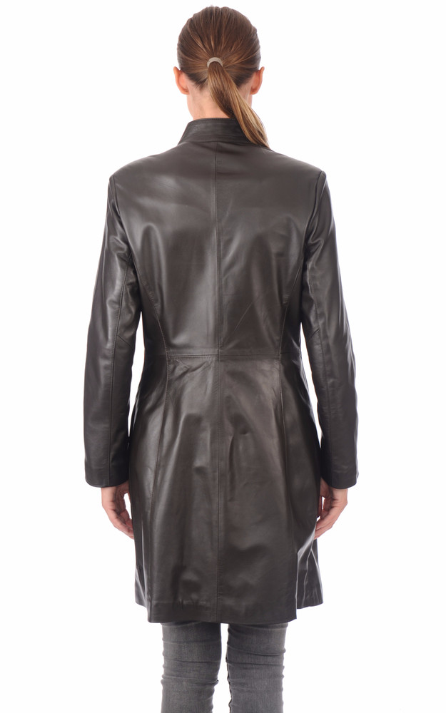 La Canadienne Manteau En Cuir Agneau