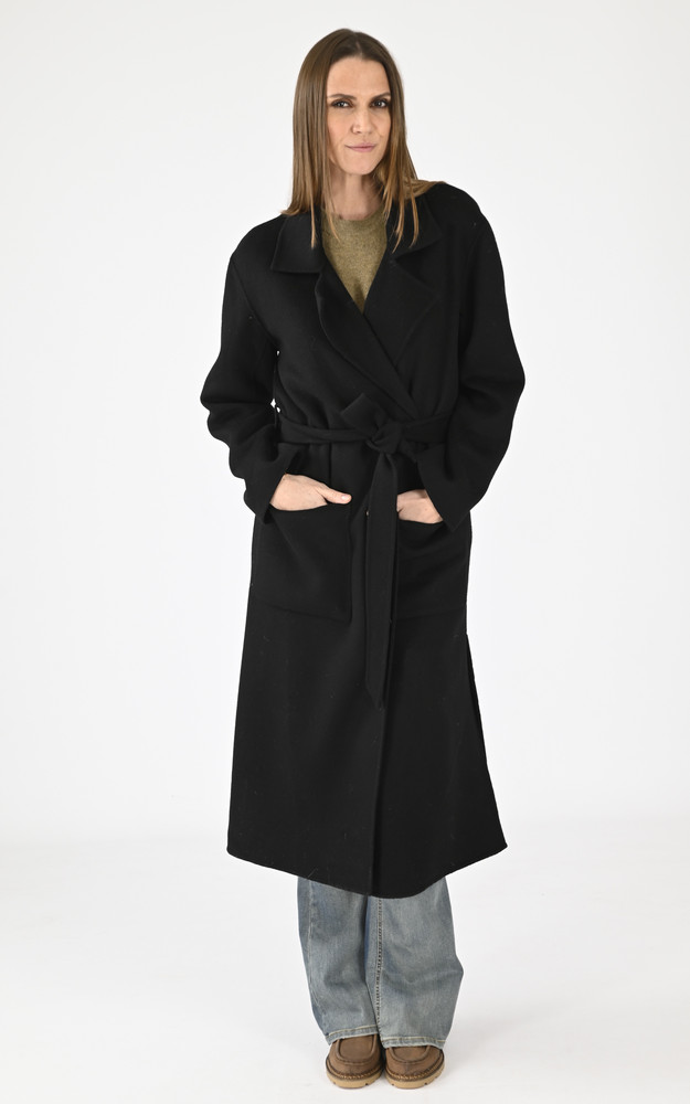 la canadienne Manteau en laine Allegoria noir