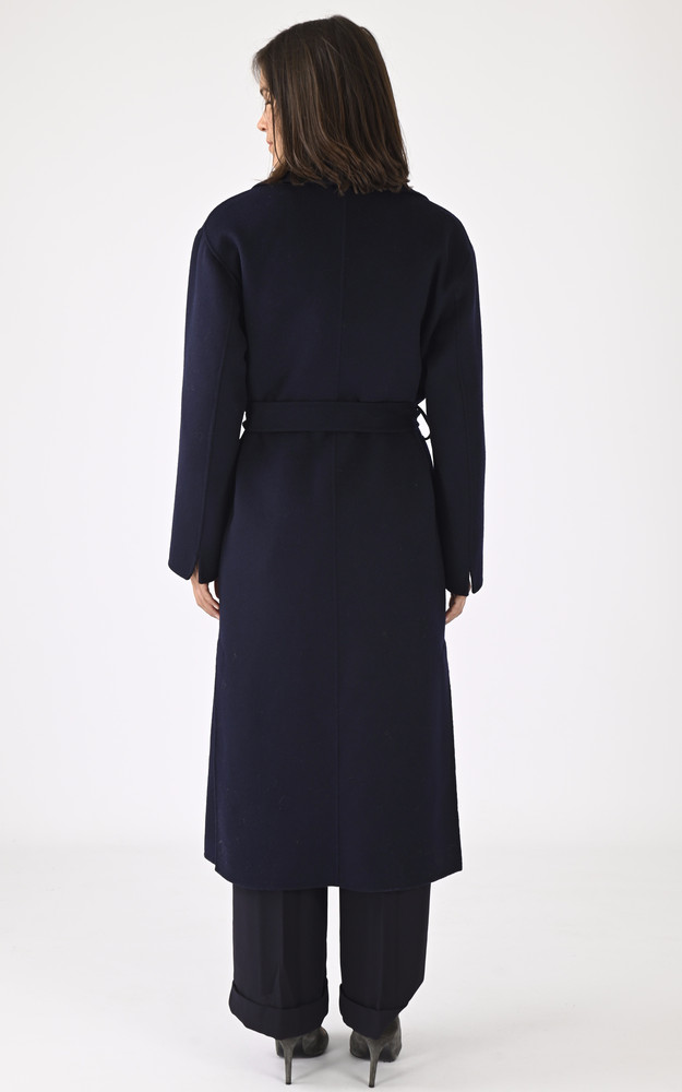 La Canadienne Manteau En Laine Bleu Allegoria