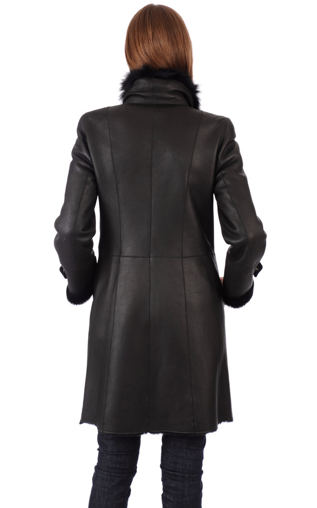 La Canadienne Manteau Entrefino Noir
