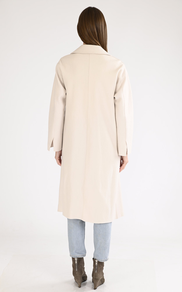 La Canadienne Manteau Laine Simone Beige