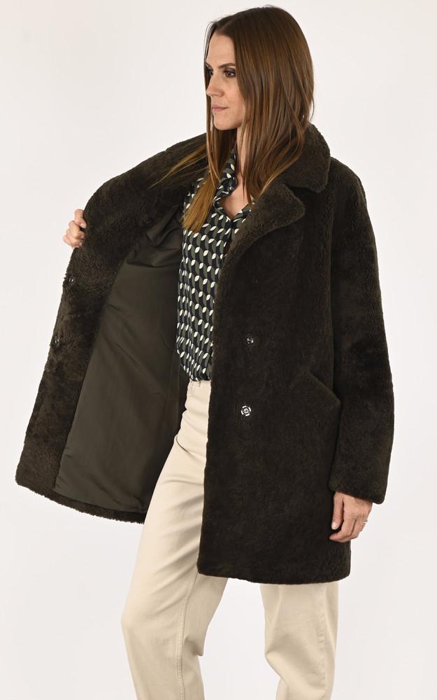 La Canadienne Manteau Mouton Kaki