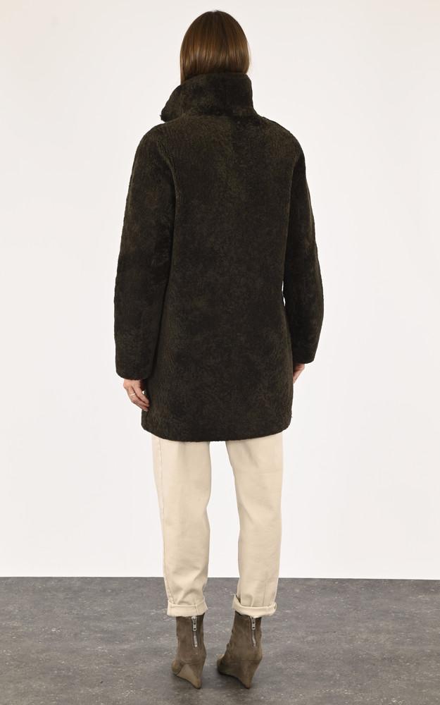 La Canadienne Manteau Mouton Kaki