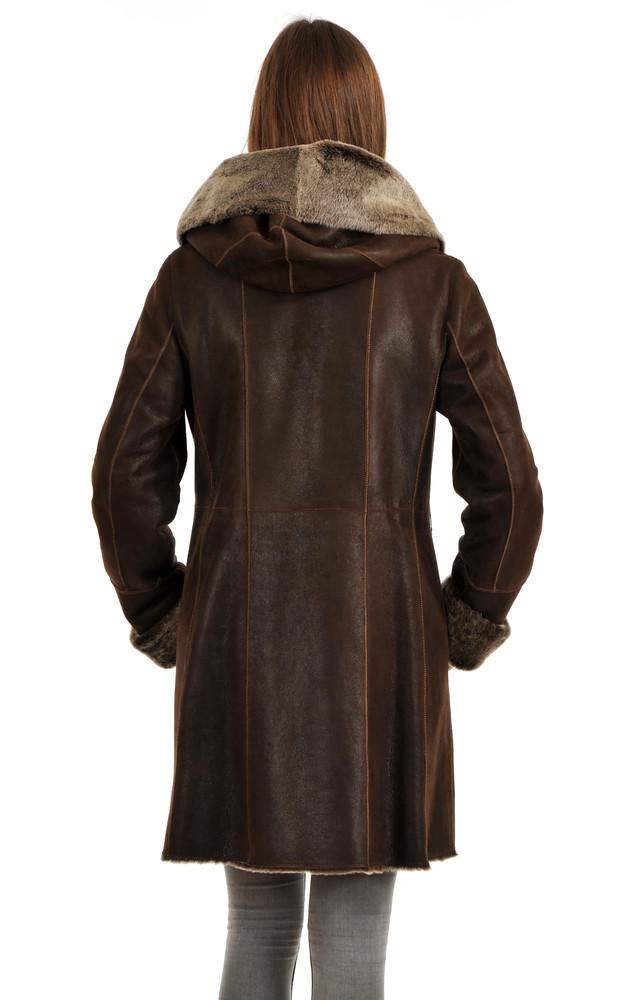 La Canadienne Manteau Peau Lainée Merinillo