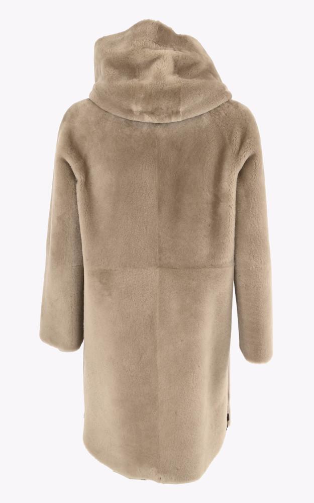 La Canadienne Manteau Réversible Agneau Sable